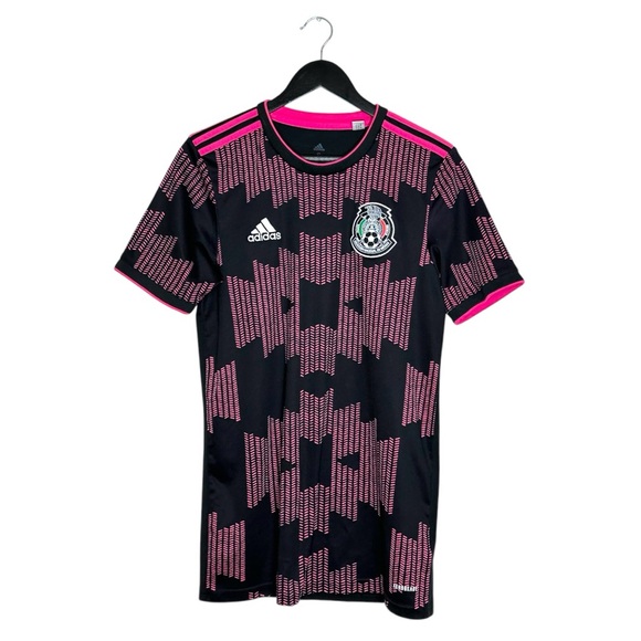 adidas Other - Adidas Mexico National Team Black Pink Aeroready Soccer Football Jersey Small